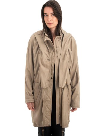 Γνήσιο Γυναικέιο Δερμάτινο Μπουφάν - Z953