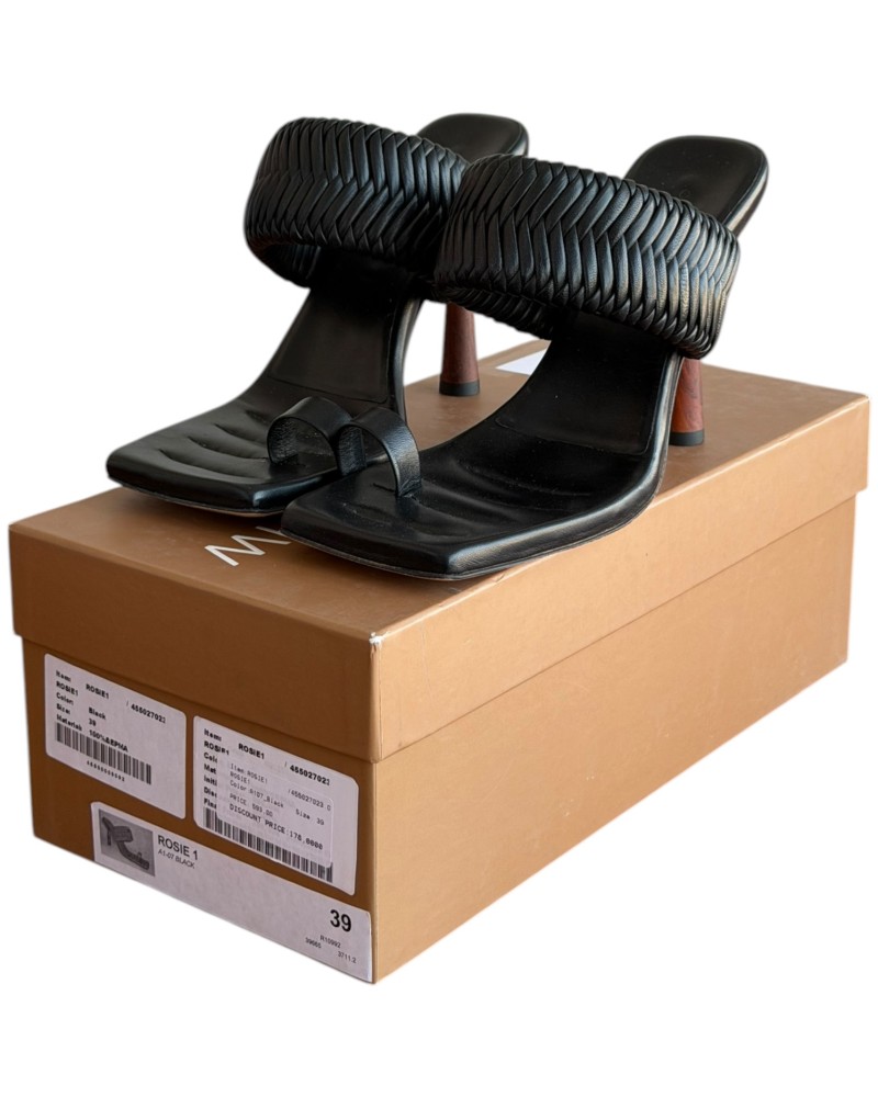 Δερμάτινη Γυναικεία Παντόφλα - A175