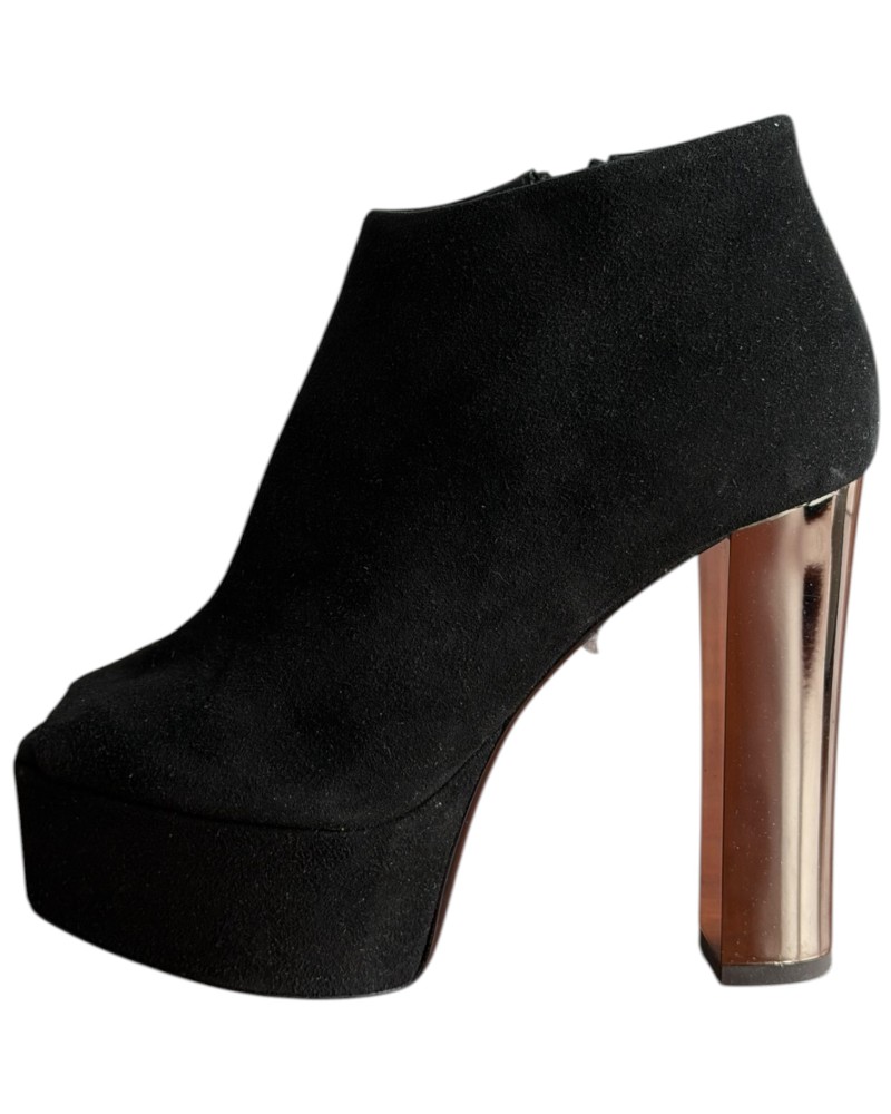 Δερμάτινο Γυναικείo Μποτάκι - A204