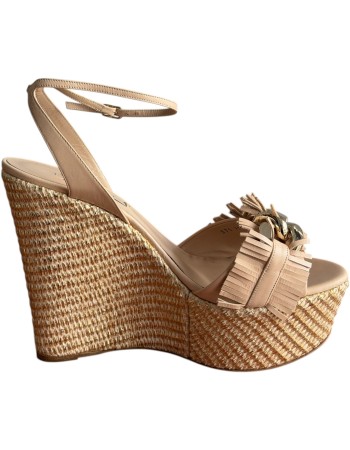  Δερμάτινη Γυναικεία Πλατφόρμα - Α205