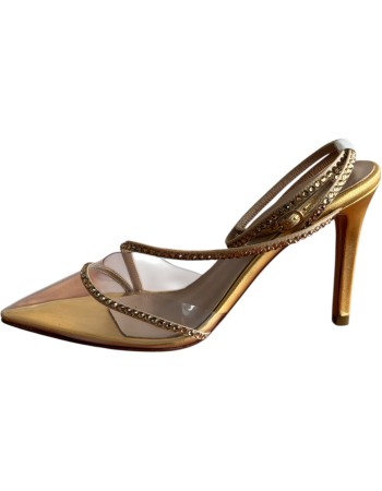 Δερμάτινο Γυναικείο Πέδιλο - A206