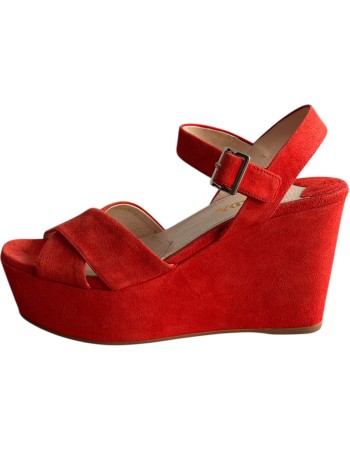  Δερμάτινη Γυναικεία Πλατφόρμα - Α208