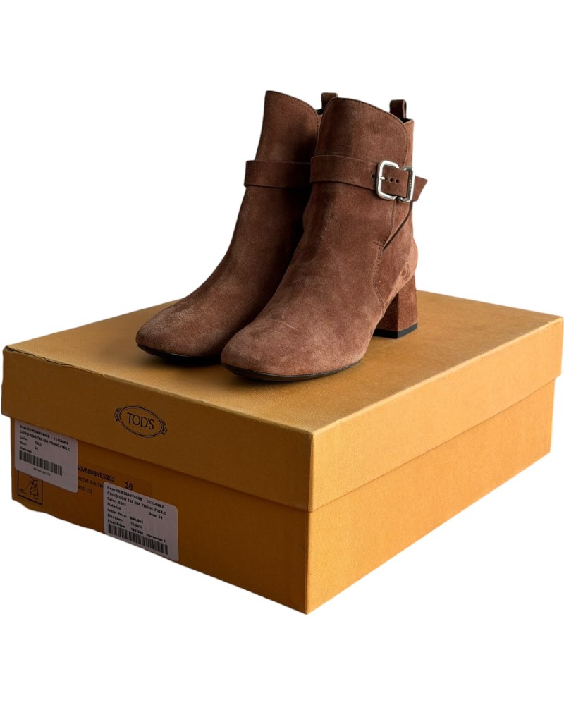 Δερμάτινο Γυναικείo Μποτάκι - A211