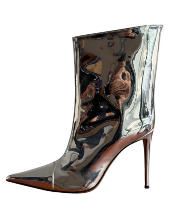 Δερμάτινο Γυναικείo Μποτάκι - A221