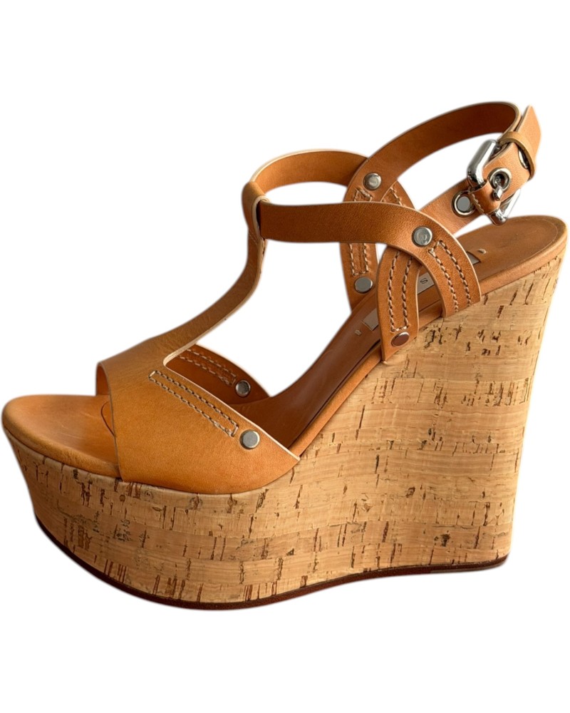  Δερμάτινη Γυναικεία Πλατφόρμα - Α231