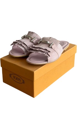 Δερμάτινη Γυναικεία Παντόφλα - A290