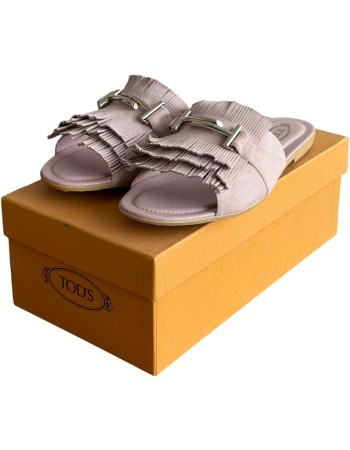 Δερμάτινη Γυναικεία Παντόφλα - A290