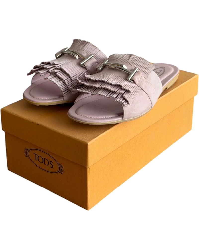 Δερμάτινη Γυναικεία Παντόφλα - A290