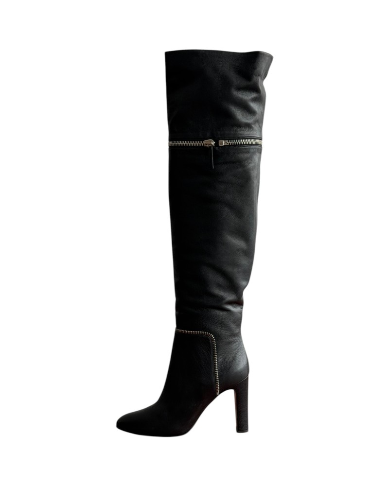 Δερμάτινη Γυναικεία Mπότα - A300