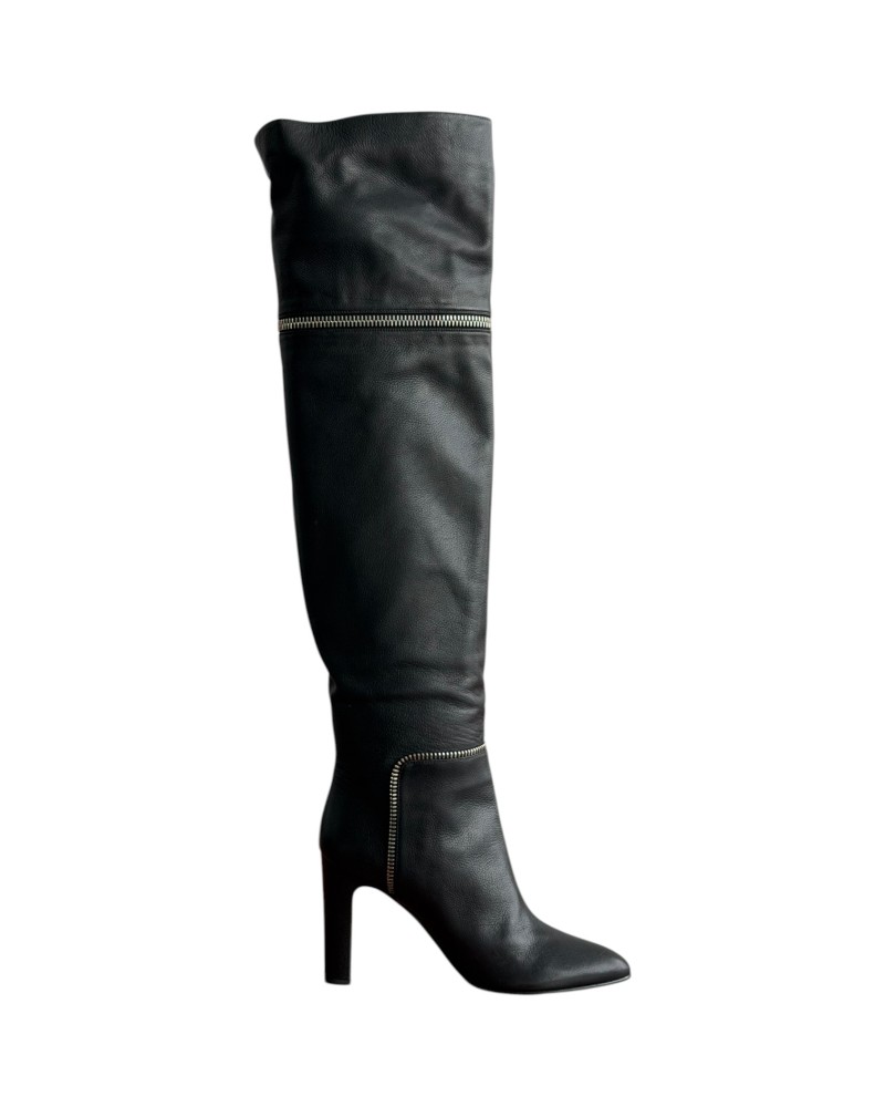 Δερμάτινη Γυναικεία Mπότα - A300