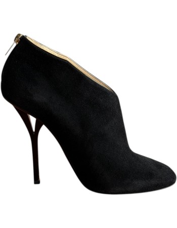 Δερμάτινο Γυναικείo Μποτάκι - A302