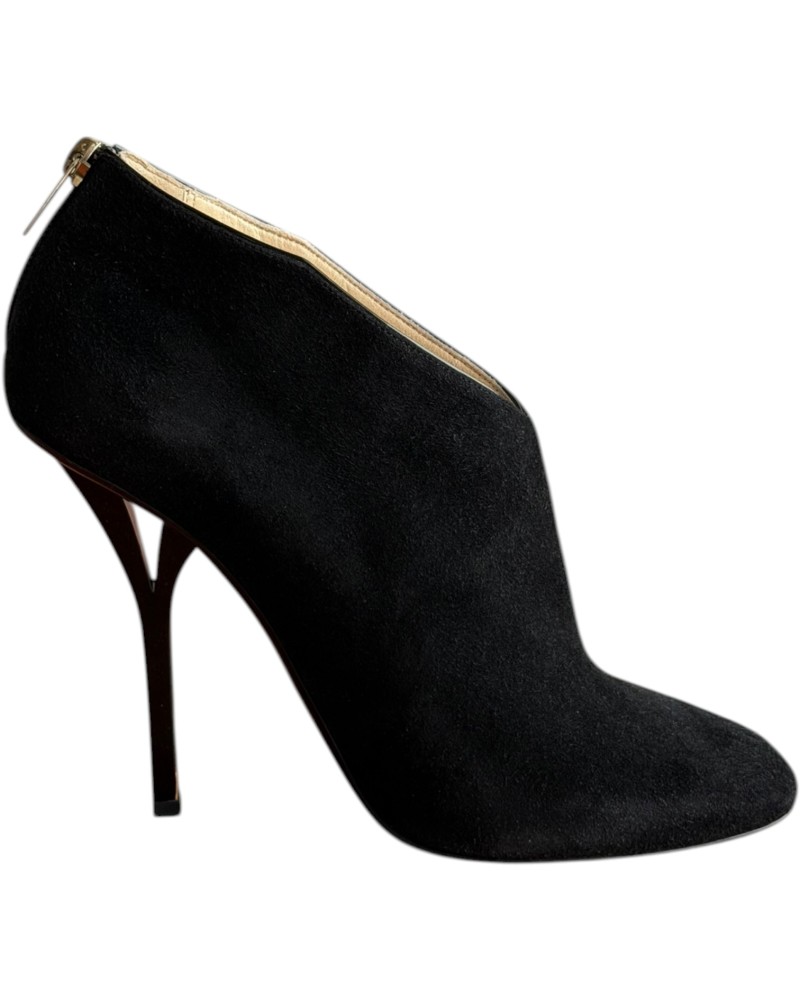 Δερμάτινο Γυναικείo Μποτάκι - A302