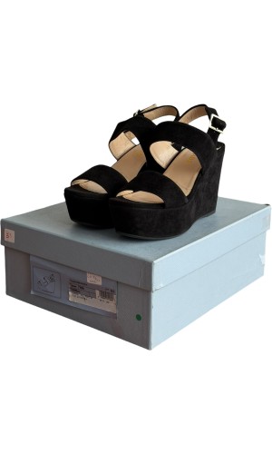  Δερμάτινη Γυναικεία Πλατφόρμα - Α304