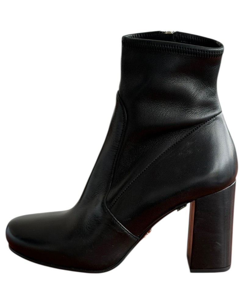 Δερμάτινο Γυναικείo Μποτάκι - A324