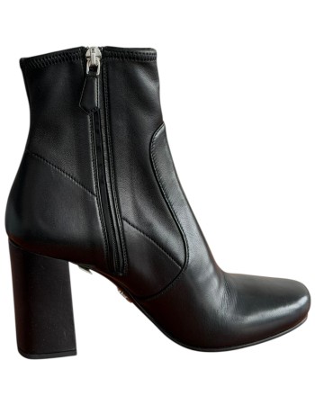 Δερμάτινο Γυναικείo Μποτάκι - A324