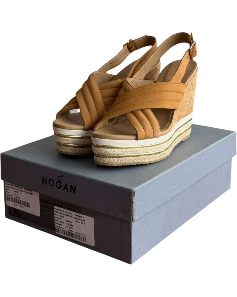  Δερμάτινη Γυναικεία Πλατφόρμα - Α332