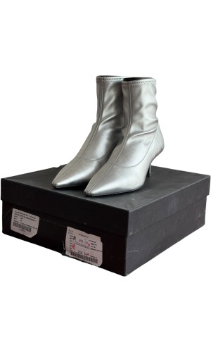 Δερμάτινο Γυναικείo Μποτάκι - A345