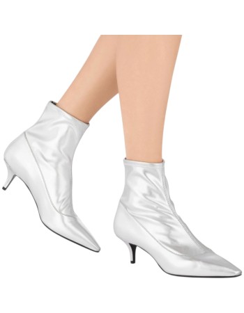 Δερμάτινο Γυναικείo Μποτάκι - A345