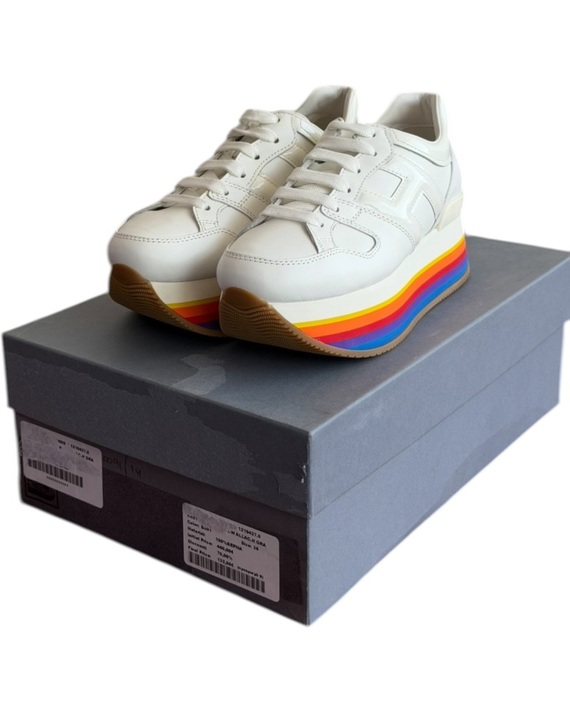 Δερμάτινο Γυναικείο Sneaker - A384