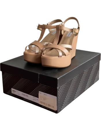  Δερμάτινη Γυναικεία Πλατφόρμα - Α385