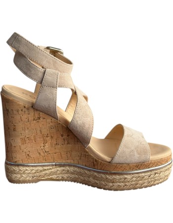  Δερμάτινη Γυναικεία Πλατφόρμα - Α445