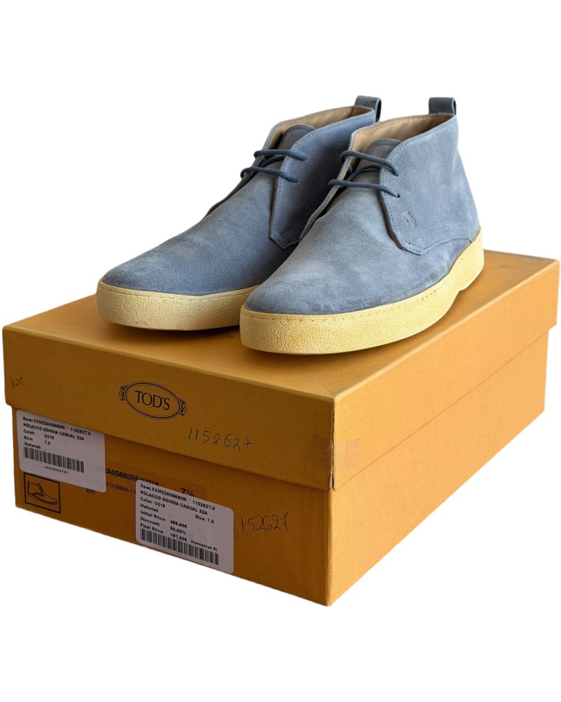  Δερμάτινο Ανδρικό Μποτάκι - A487