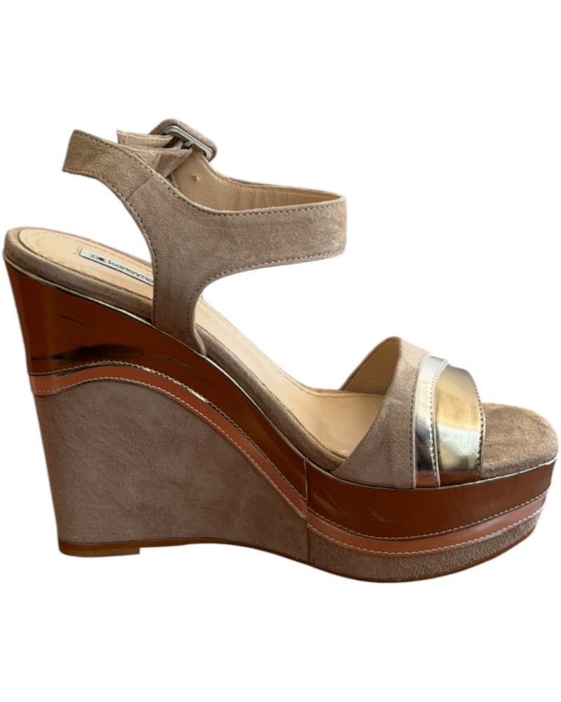  Δερμάτινη Γυναικεία Πλατφόρμα - Α573