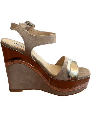  Δερμάτινη Γυναικεία Πλατφόρμα - Α575