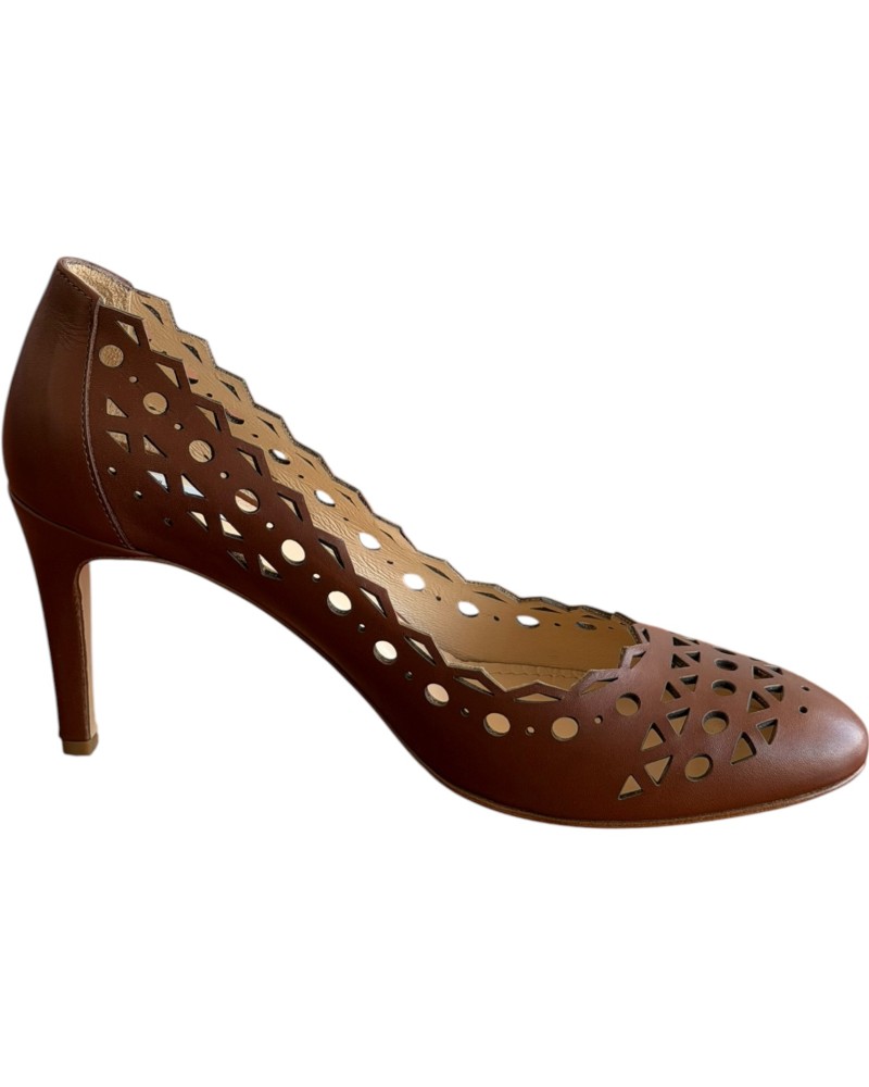 Δερμάτινη Γυναικεία Γόβα - A607