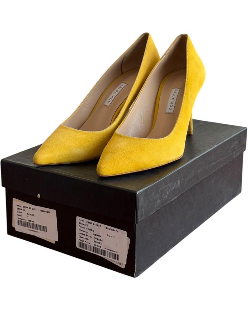 Δερμάτινη Γυναικεία Γόβα - A621