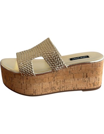 Δερμάτινη Γυναικεία Παντόφλα - A628