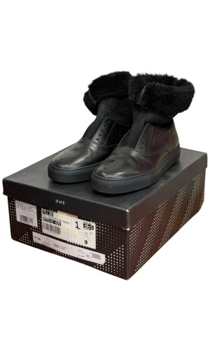 Δερμάτινο Γυναικείo Μποτάκι - A63