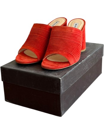 Δερμάτινη Γυναικεία Παντόφλα - A630