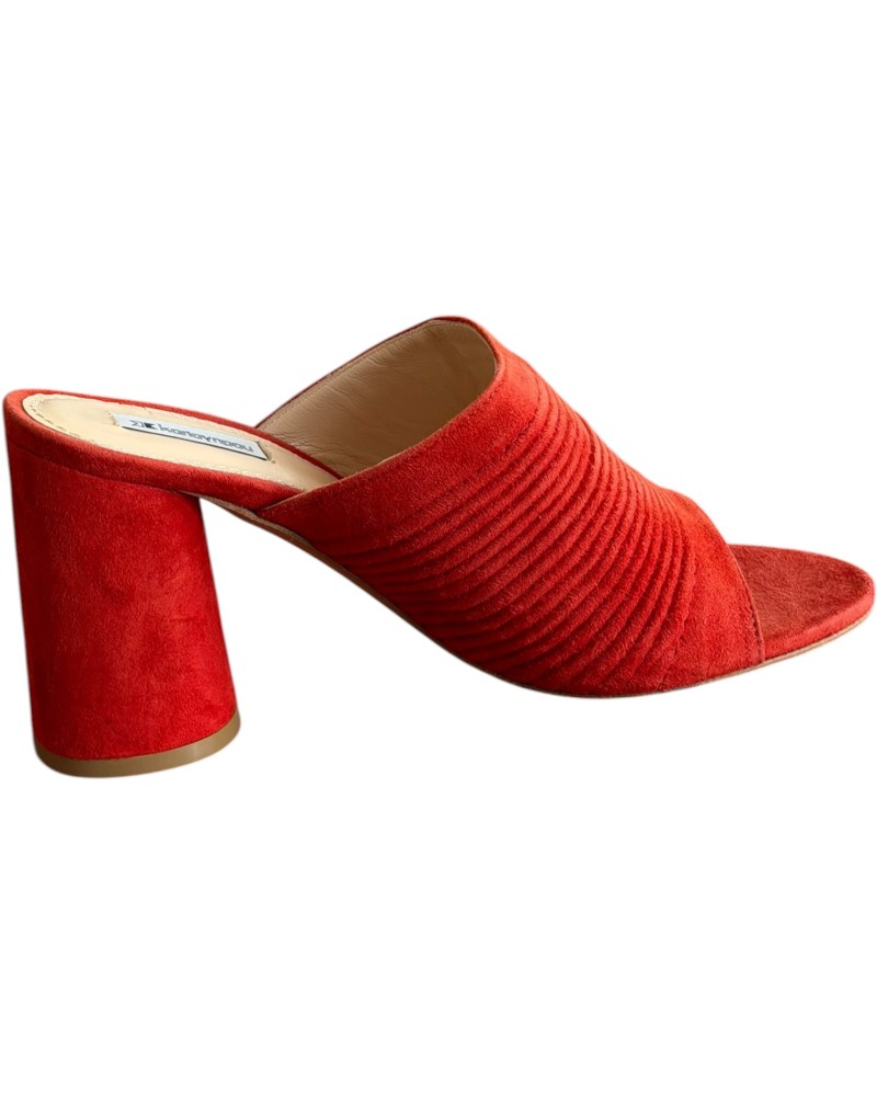 Δερμάτινη Γυναικεία Παντόφλα - A630