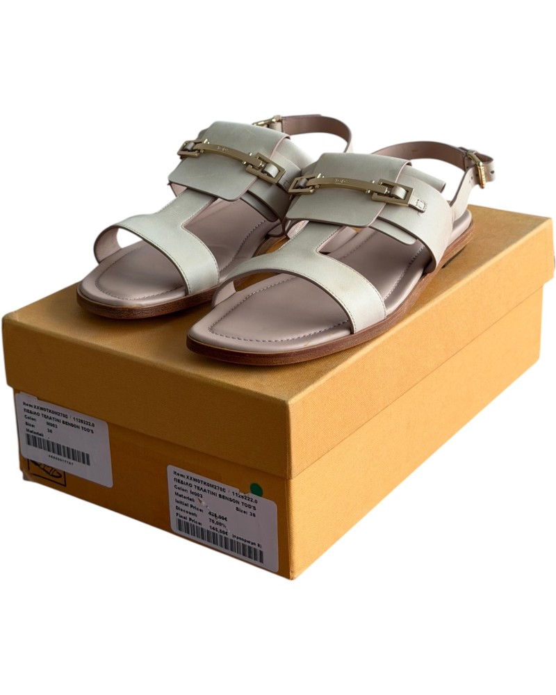 Δερμάτινο Γυναικείο Πέδιλο - A677