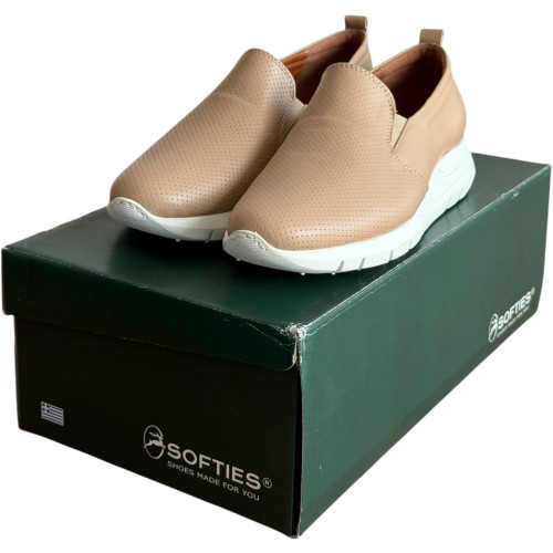  Δερμάτινο Γυναικείο Sneaker - B116