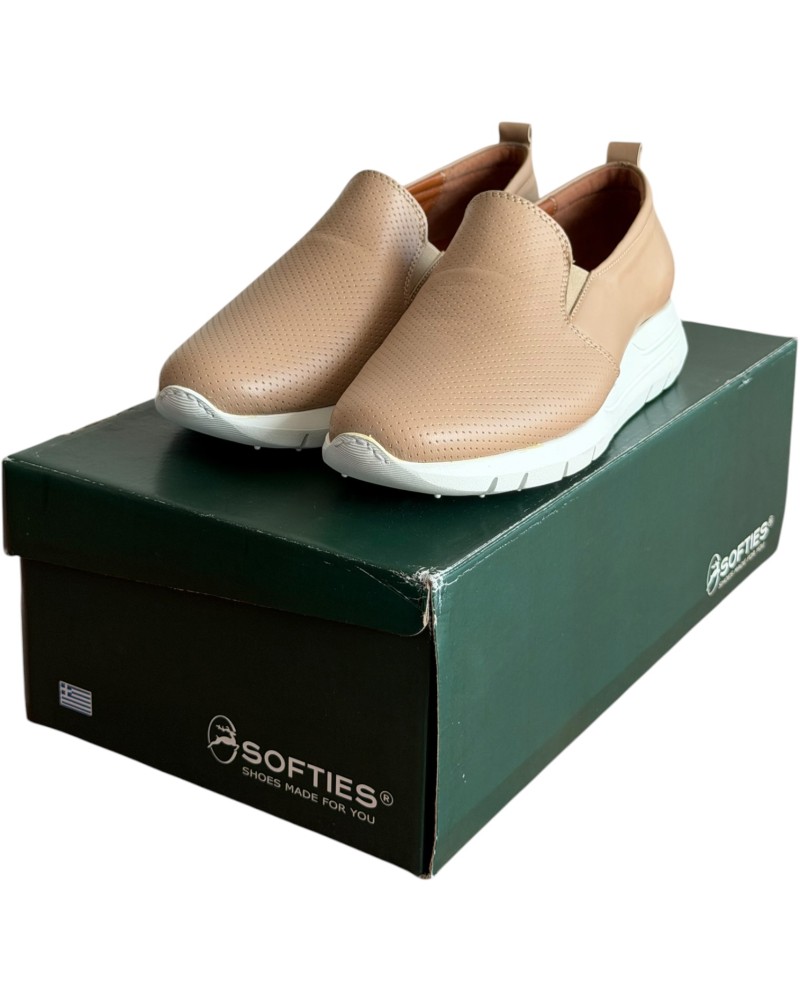 Δερμάτινο Γυναικείο Sneaker - B116