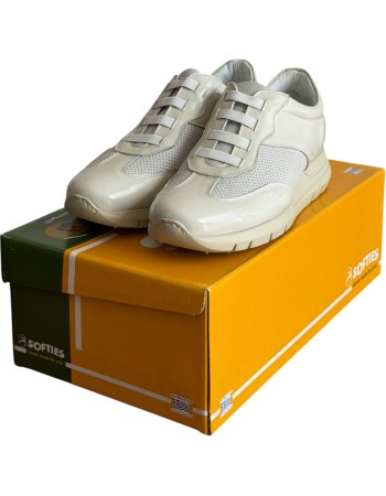  Δερμάτινο Γυναικείο Sneaker - B123