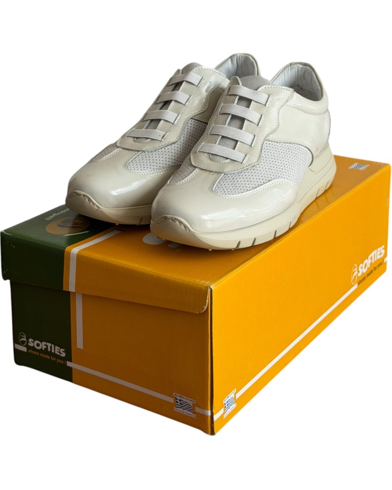  Δερμάτινο Γυναικείο Sneaker - B123