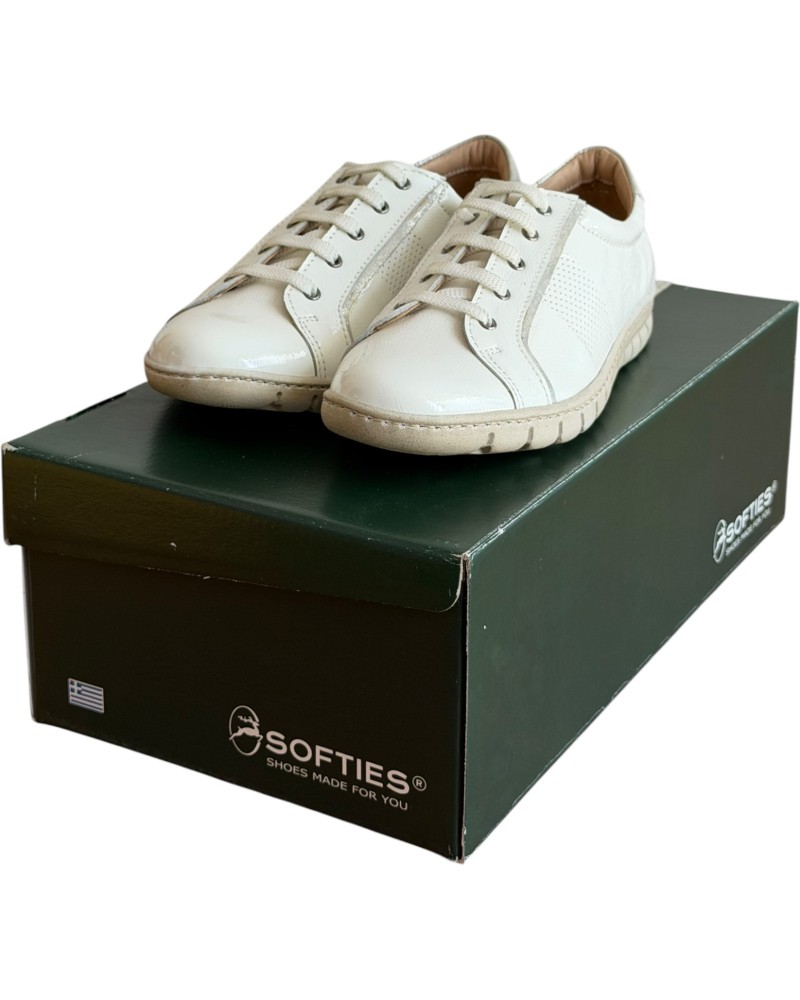  Δερμάτινο Γυναικείο Sneaker - B131