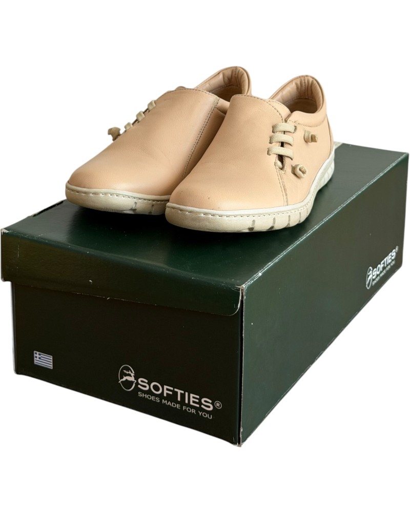  Δερμάτινο Γυναικείο Sneaker - B141