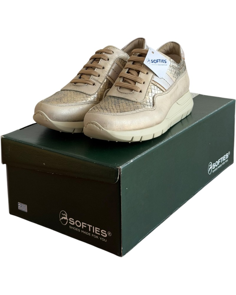  Δερμάτινο Γυναικείο Sneaker - B148