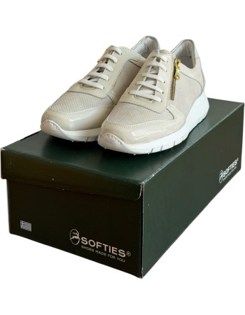  Δερμάτινο Γυναικείο Sneaker - B159