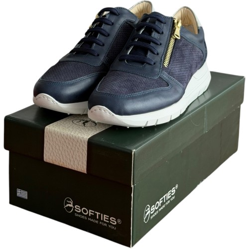  Δερμάτινο Γυναικείο Sneaker - B227