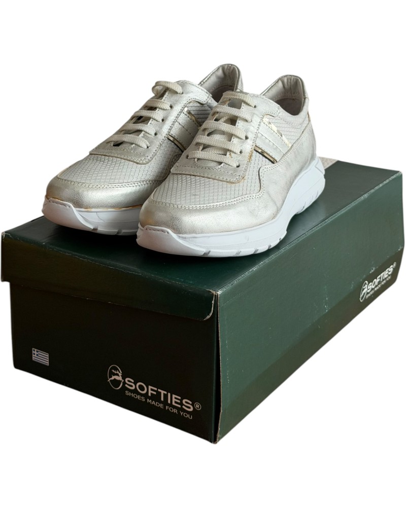  Δερμάτινο Γυναικείο Sneaker - B248