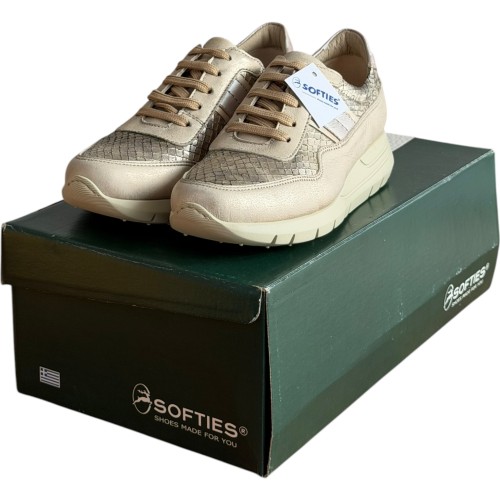  Δερμάτινο Γυναικείο Sneaker - B287