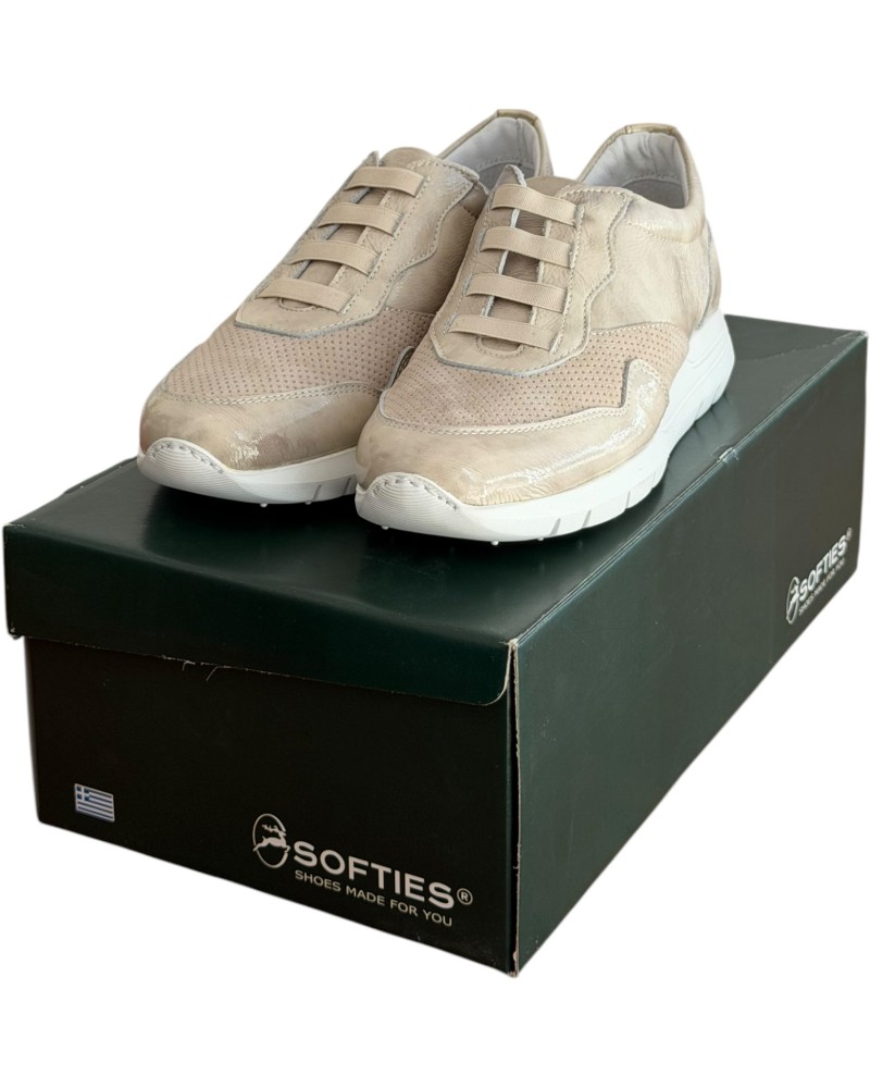  Δερμάτινο Γυναικείο Sneaker - B41