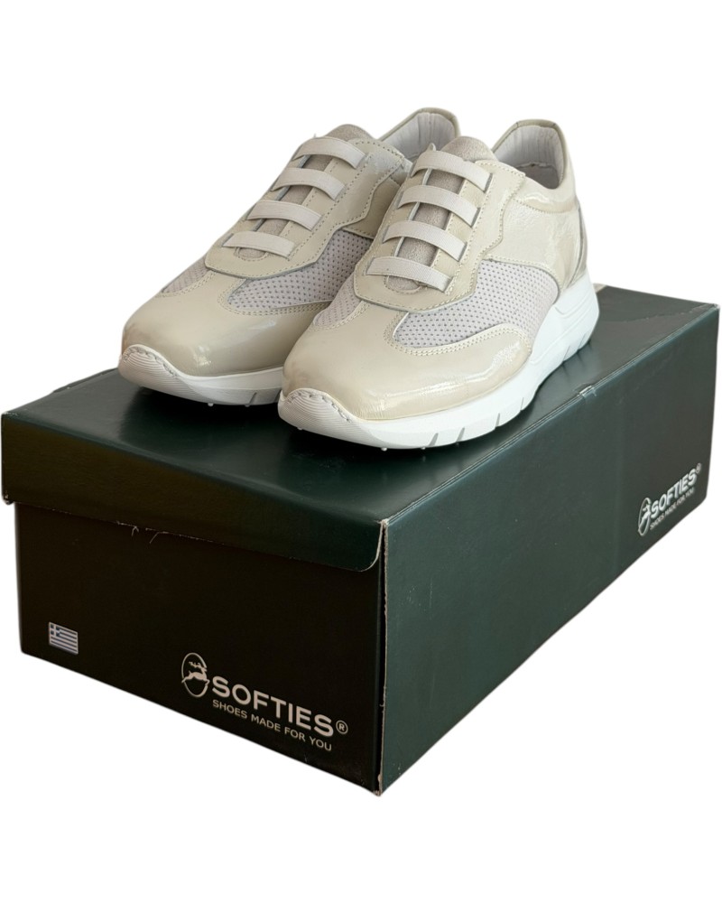  Δερμάτινο Γυναικείο Sneaker - B51