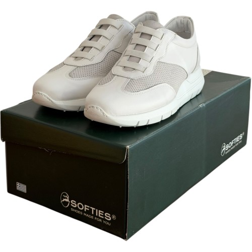  Δερμάτινο Γυναικείο Sneaker - B53