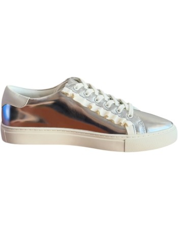  Δερμάτινο Γυναικείο Sneaker - B693